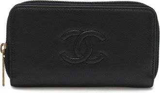 Chanel Caviar Zip Wallet Black (Authentic Pre-Loved)