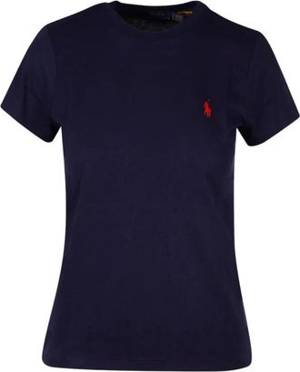 Polo Ralph Lauren T-shirts en polos Blauw - Dames - T-shirts - Blauw - M - Tops