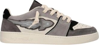 Enterprise Japan Egg Rocket 4 - Heren - Sneakers - Grijs - 43 EU - Katoen - Schoenen