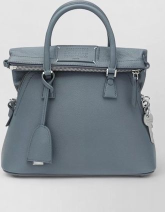 Maison Margiela mini bag structured shape top handle charm