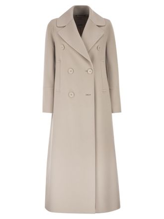 Max Mara Smmcustodi Long Wool Coat With Martingale