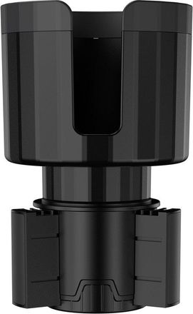 OEM Portavasos Para Coche, 18510065 Mm, Soporte Ajustable Para Botellas Agua, Portavasos Universal Coche, Hasta 105 Mm Ancho, Base Ajustable, Negro