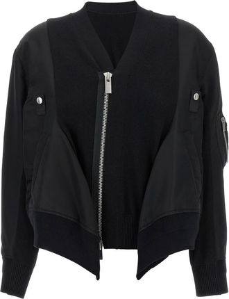 sacai Mujer, Jerseys, Negro, Talla: M
