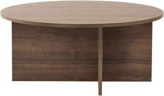 Calicosy Mesa De Centro Con Tablero Redondeado L90 Cm - Soleil