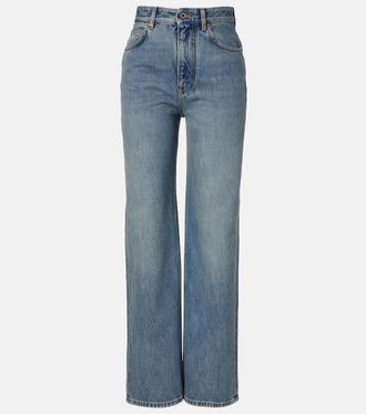 Loewe Jeans a gamba larga a vita alta