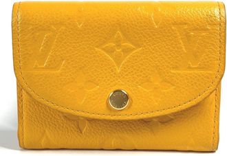 Louis Vuitton Jaune Yellow Monogram Empreinte Coin Purse/Coin Case (Pre-Owned)
