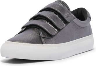 Keds Womens Jump Kick V Sneaker, Gunmetal Leather, 5 UK