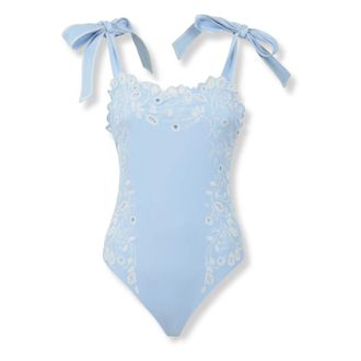 SIMKHAI One-piece, female, Blue, Size: M Laurie One-piece