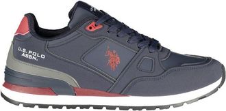 U.S.Polo Association Blue Polyurethane Mens Mens Sneaker