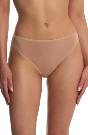 Natori Bliss Bare Cotton Bikini in Buff at Nordstrom, Size Xx-Large