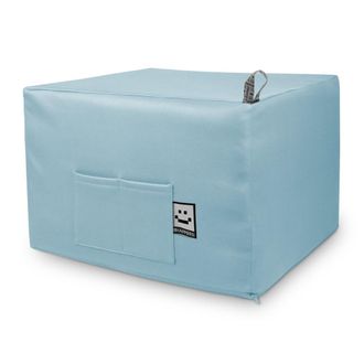 Happers Happers - Puff Cama Confort Celeste &Uacute;nico Azul Cielo