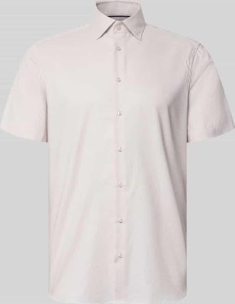 Christian Berg Regular Fit Business-Hemd mit Kentkragen in Sand, Gr&ouml;&szlig;e 37/38