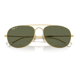 Ray-Ban Sunglasses, unisex, Yellow, Size: 60 MM Rb3735 Bain Bridge