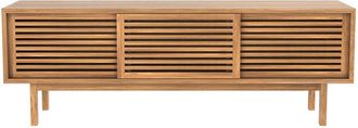 Rendez-Vous Déco Rendez-vous Déco - Mueble de tv en madera de teca, 3 puertas correderas - Bormes