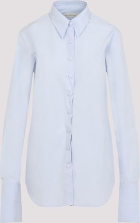 Dries Van Noten Light Blue Celina Cotton Shirt