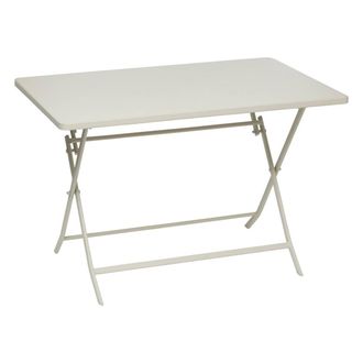 Hesperide Mesa De Jard&iacute;n Rectangular Plegable Greensboro - Barro - 4 Plazas - Hesp&eacute;ride