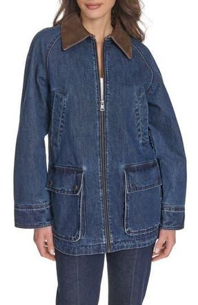 Levi's Four Pocket Barn Jacket in Dark Wash Denim at Nordstrom Rack, Size Medium