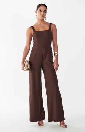 ST MRLO Anika Jumpsuit in Chocolate at Nordstrom, Size 12