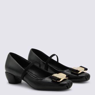 Ferragamo Womens With Heel Black _cover Le Sole El High Shoes