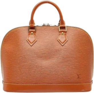 Louis Vuitton Pre-owned Handbags, female, Brown, Size: ONE SIZE Pre-owned Vintage Handbag