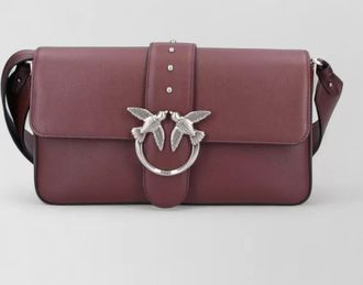 Pinko love bag one leather shoulder bag