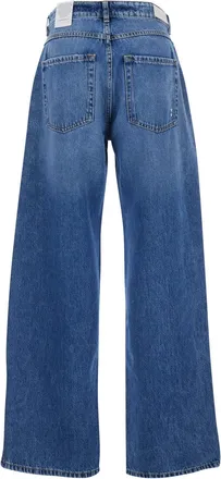 Icon Denim Los Angeles Womens Jeans Beaid8832 Blue Cotton