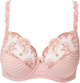 Louisa Bracq Elise Full Cup Bra In Nude Rose