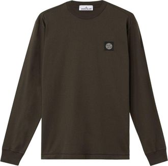 Stone Island Long Sleeve T-Shirt Gray L2S1521000-31S0013-V0078