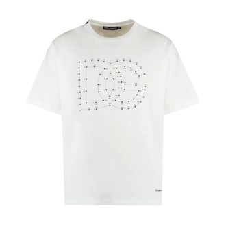 Dolce & Gabbana Heren, Tops, Wit, Maat: M Katoen