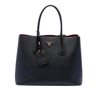Prada Pre-owned Tote Bags, female, Black, Size: ONE SIZE Pre-owned Satchel