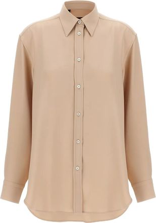 Brioni Camicia in seta - Rosa