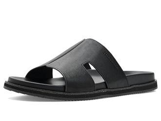 Tommy Hilfiger Welch Mens Sandals Black 001 : 11 D - Medium, Leather