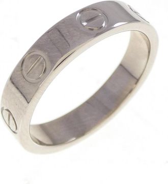 Cartier White Gold White Gold (18K) Band Ring (Pre-Owned)