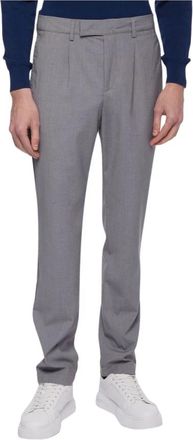 Brooks Brothers Stretch Chinos - Heren - Slim Fit Broeken - Grijs - W33 - Polyester - Broeken