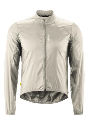 Gonso Fahrradjacke GONSO Road Jacket Wind M, Herren, Gr. 4XL, grau (hellgrau), 100% Polyester, Rundhals, Jacken Fahrradjacke, Herren Radjacke, atmungsaktive