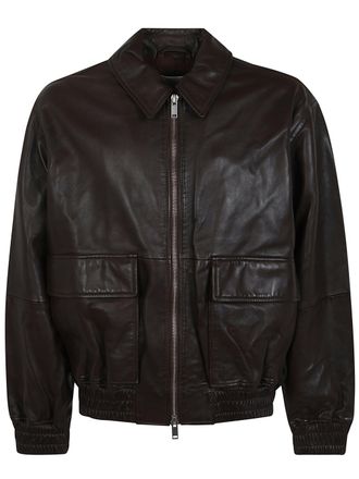 STUDIO NICHOLSON Jacket Leather Bomber
