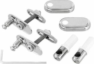 Ideal Juego De Bisagras Para Asiento De Inodoro Mia (j5057..) Est&aacute;ndar Ideal