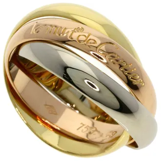 Cartier Yellow Gold (18K) Pink Gold (18K) White Gold (18K) Band Ring (Pre-Owned)