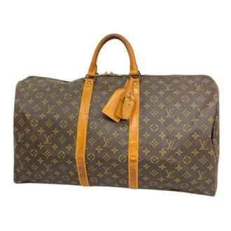 Louis Vuitton Pre-owned Weekend Bags, unisex, Brown, Size: ONE SIZE Pre-owned Weekend Bag