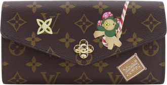 Louis Vuitton Monogram Brown Monogram Long Wallet (Bi-Fold) (Pre-Owned)