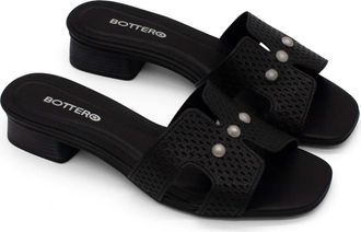 Bottero Botisabel Slide Sandal in Preto at Nordstrom, Size 10