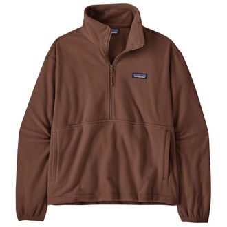 Patagonia Micro D 1/2 Zip Fleece P/O Fleecepullover f&uuml;r Damen | braun