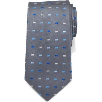 Cufflinks Inc. Batman Icon Silk Tie in Grey at Nordstrom, Size Regular