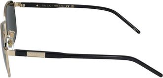 Gucci Mens Sunglasses Gucci Gg1799s 001 Gold Black Grey 54-20-145 Metal