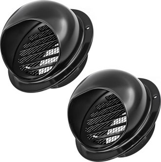 OEM Dos Tapas Redondas Para Ventilaci&oacute;n, Tapas Redondas Para Orificios De Ventilaci&oacute;n Montadas En La Pared, M&aacute;scaras De Ventilaci&oacute;n Y Extracci&oacute;n De Pared,