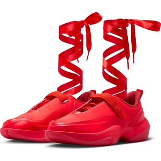 Nike Jordan The Jordan Pointe Sneaker in Chile Red/Pueblo Red at Nordstrom, Size 6.5