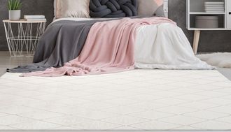 My Home Teppich »Tilana« rechteckig 20 mm Höhe retro, Wohnzimmer