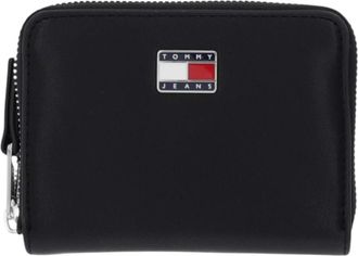 Tommy Jeans Wallets & Cardholders, female, Black, Size: ONE SIZE Portafoglio Medio