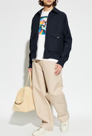 Paul Smith T-shirt With Colorful Print, Mens, White