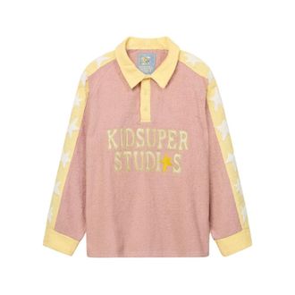 KidSuper Studios Light Jackets, male, Pink, Size: 2XL Sweatshirt Ltp-11